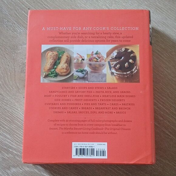 The Martha Stewart Living Cookbook - The Original Classics Red Hardcover - Picture 5 of 11